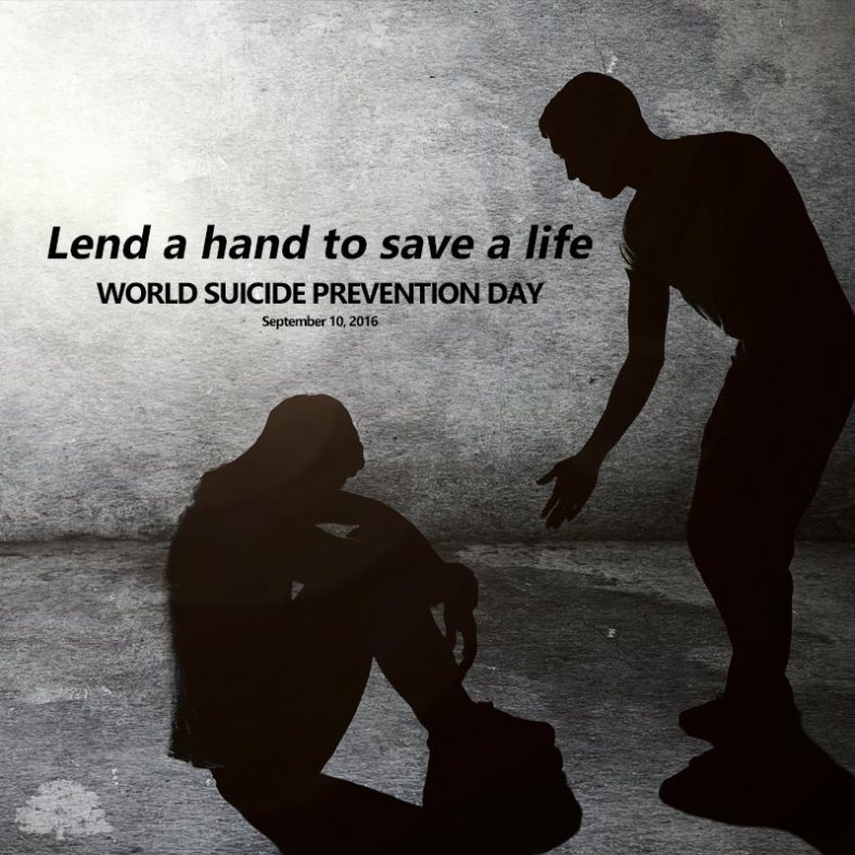 Image #worldsuicidepreventionday Facebook feed